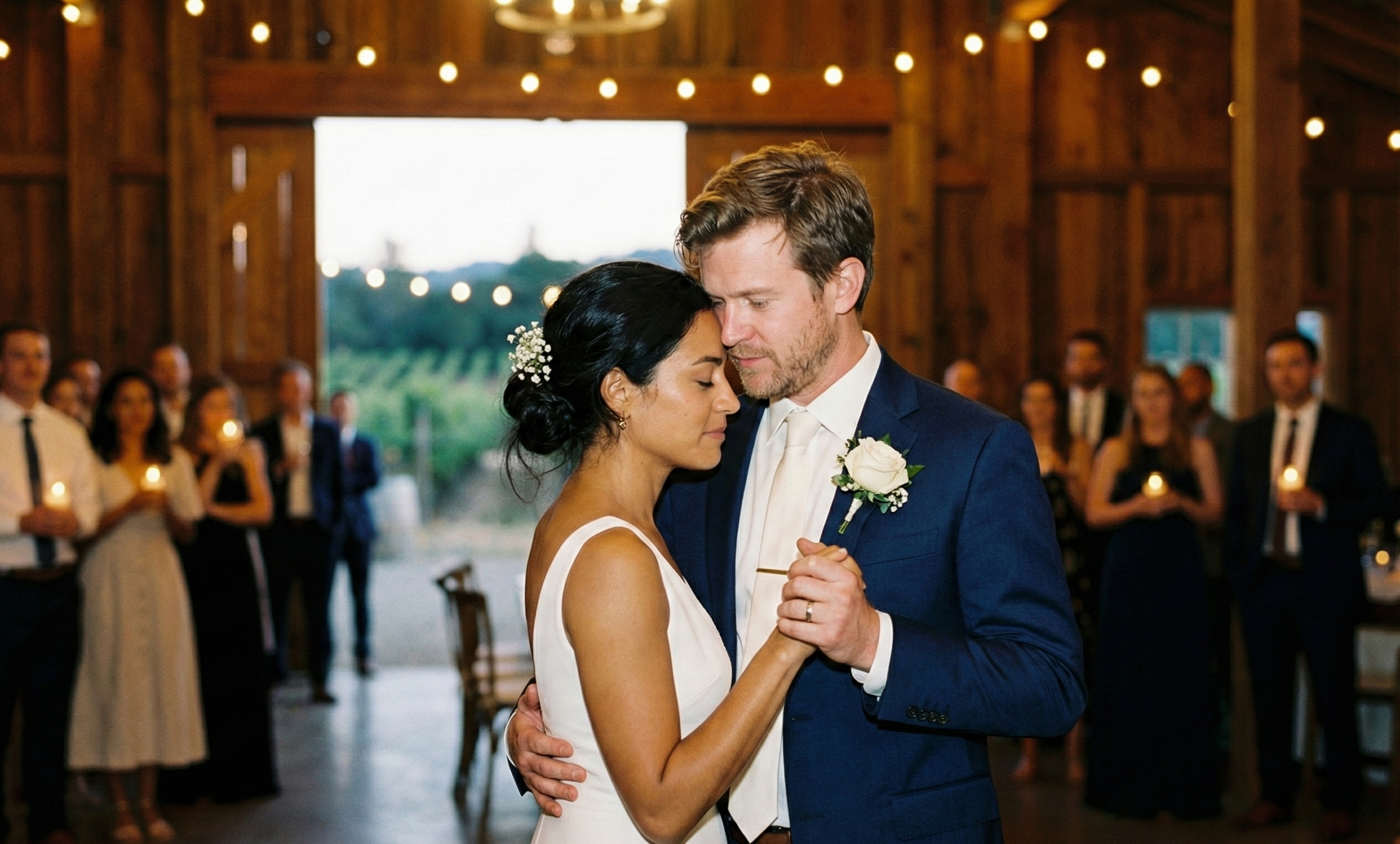 Elena and James first dance