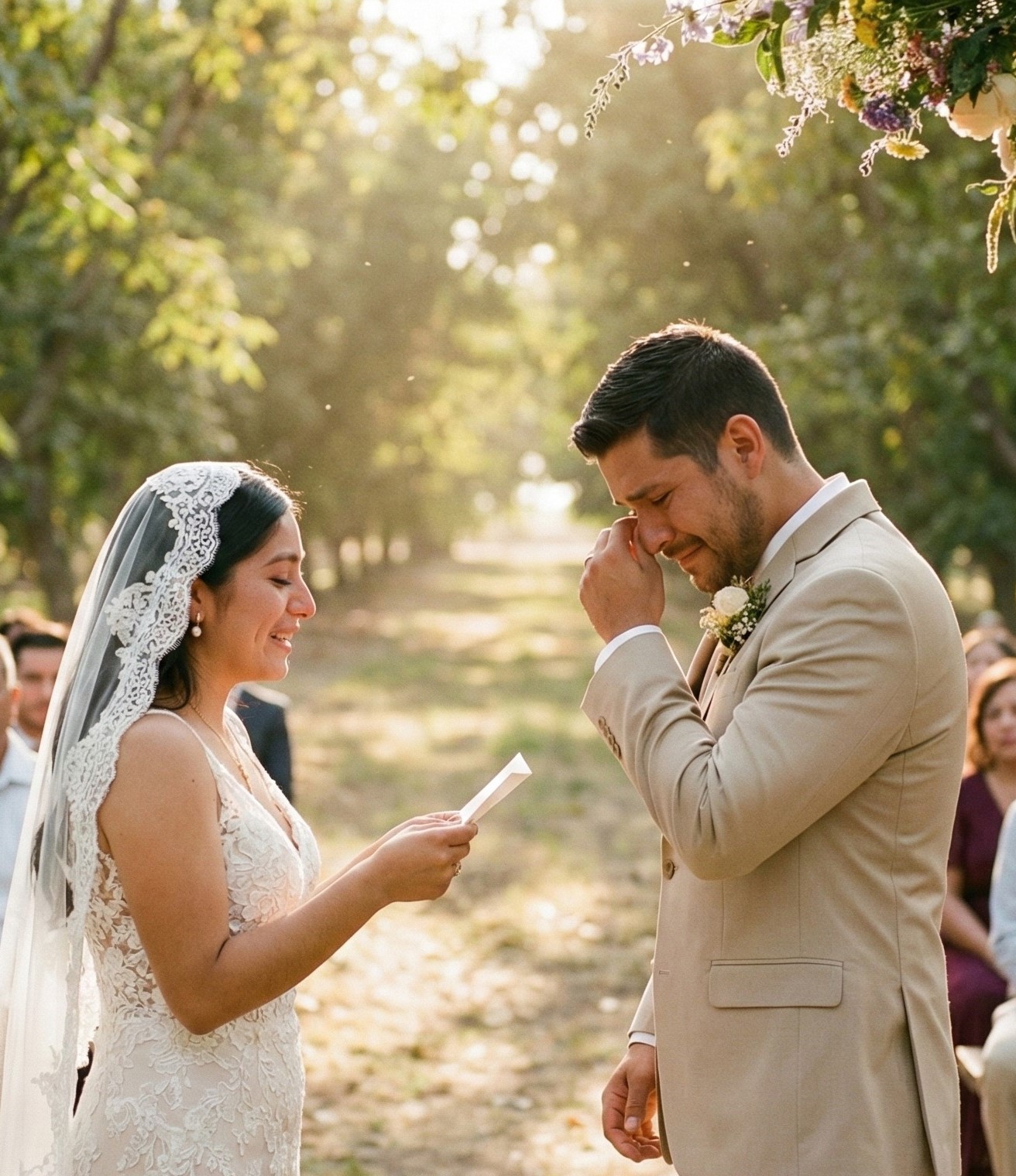 Sarah and Michael ceremony